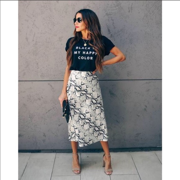 Vici Dresses & Skirts - *SOLD*| VICI Azalea Snake Print Midi Skirt Medium